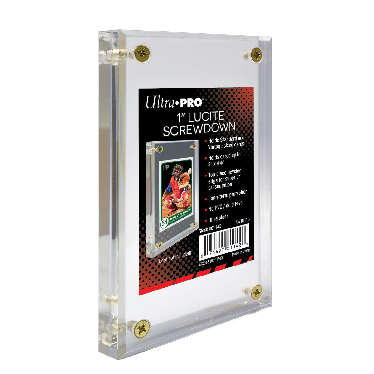 Ultra PRO Lucite 1" Screwdown