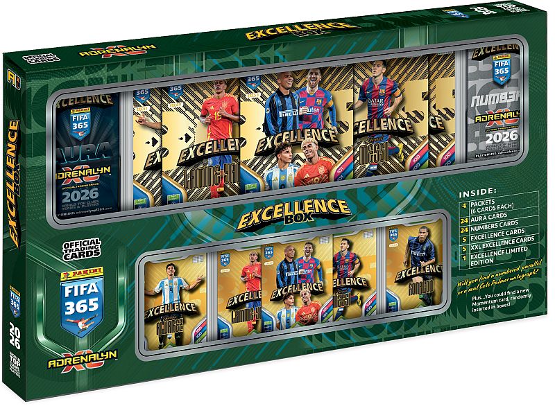 Panini FIFA 365 2026 - Excellence Box