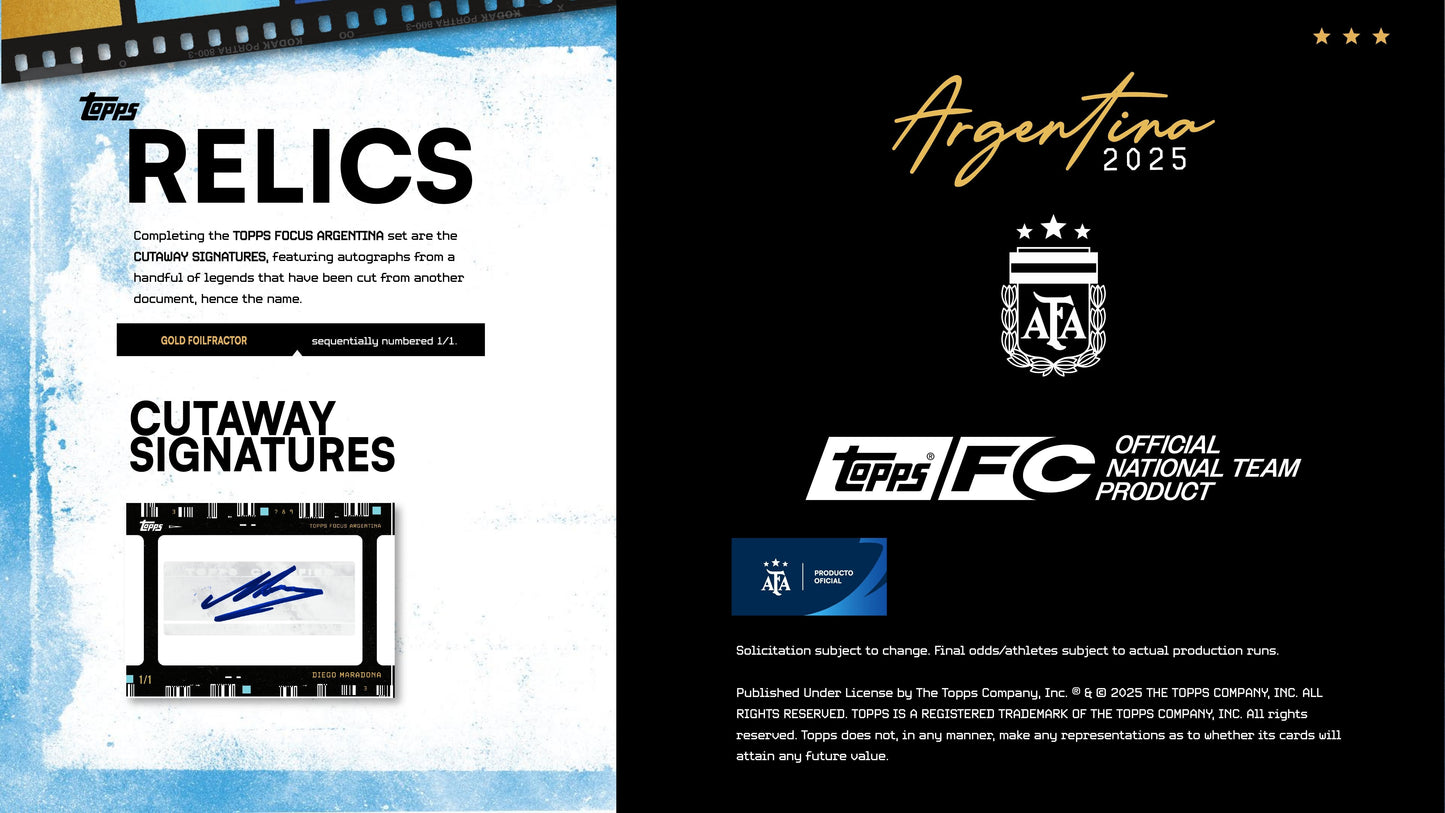 Topps Argentina Focus 2025