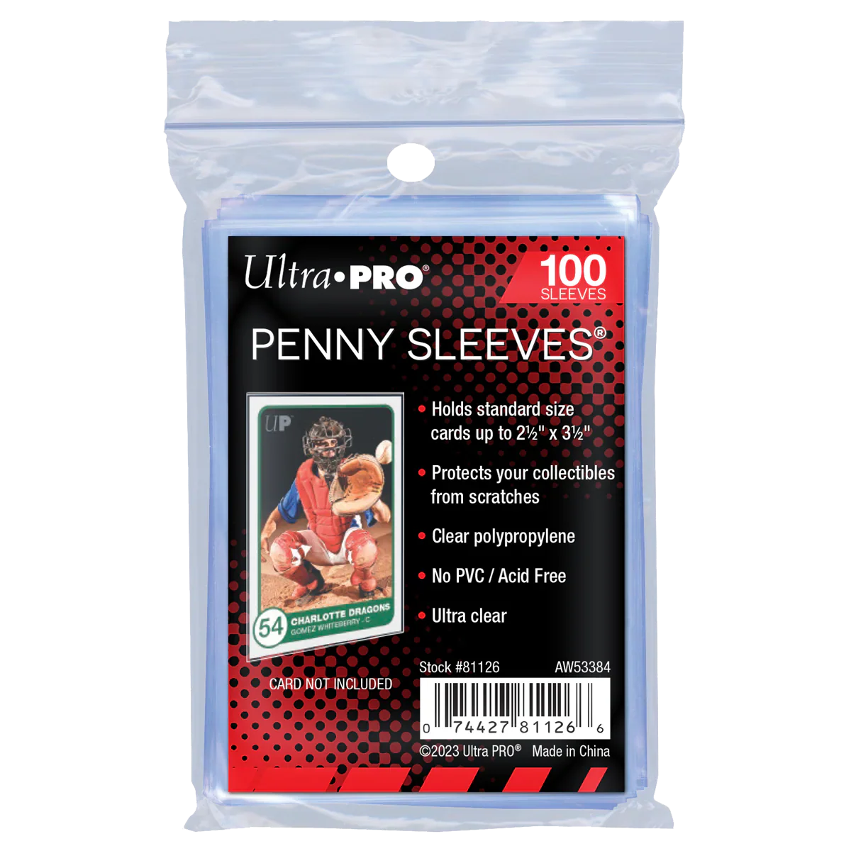 Ultra PRO Soft Card Sleeves (Penny Sleeves) (100)