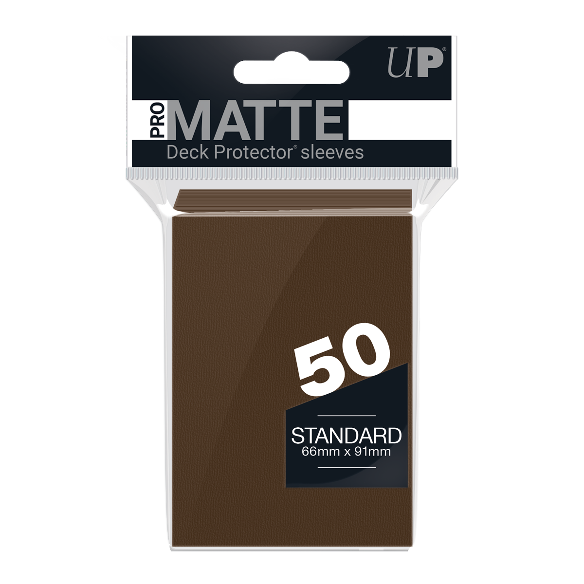 Ultra PRO PRO-Matte Standard Deck Protector sleeves - Brown (50)