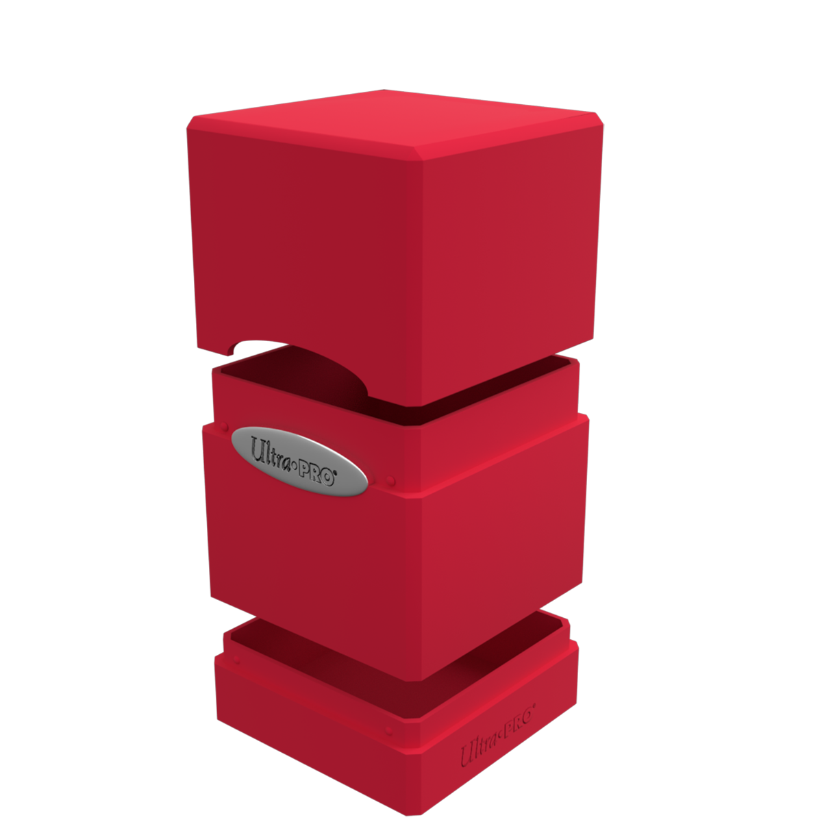 Ultra PRO Satin Tower Deck Box - Apple Red