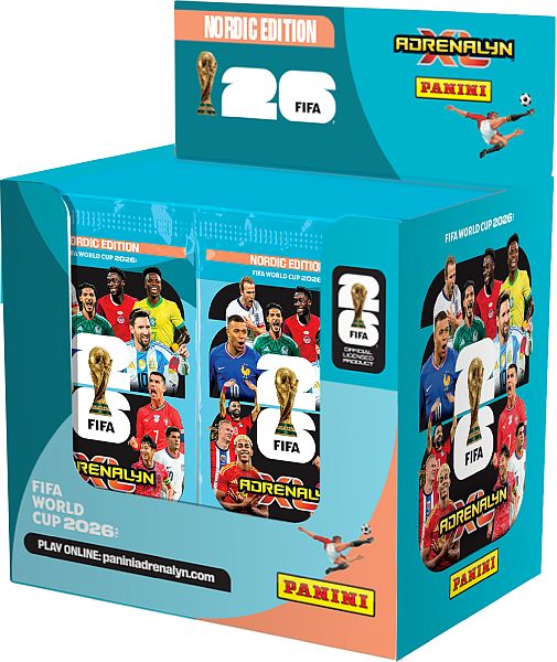 Panini FIFA World Cup 2026 AdrenalynXL Nordic Edition - Booster Display (50 Packs)