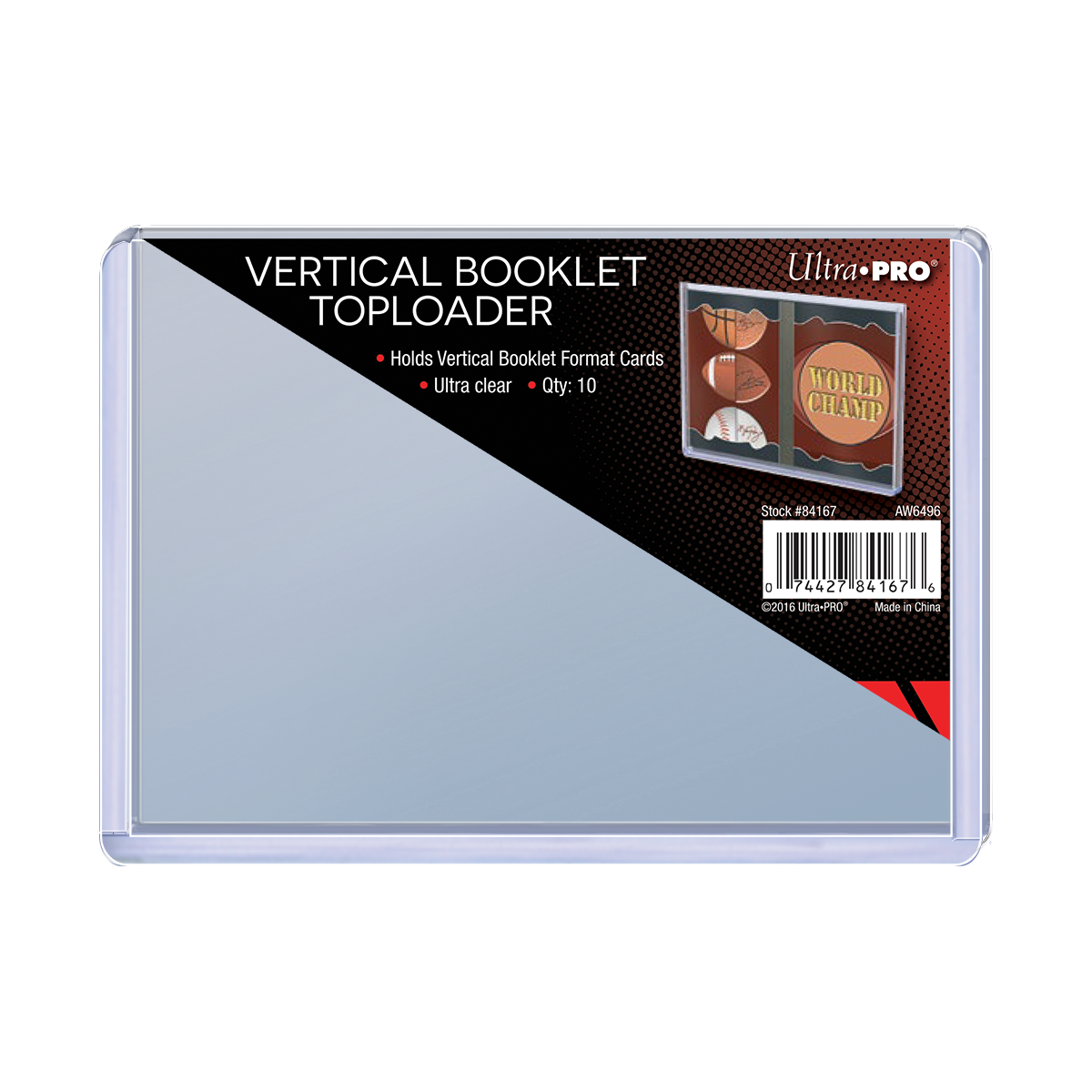 Ultra PRO Vertical Booklet Toploader (10)