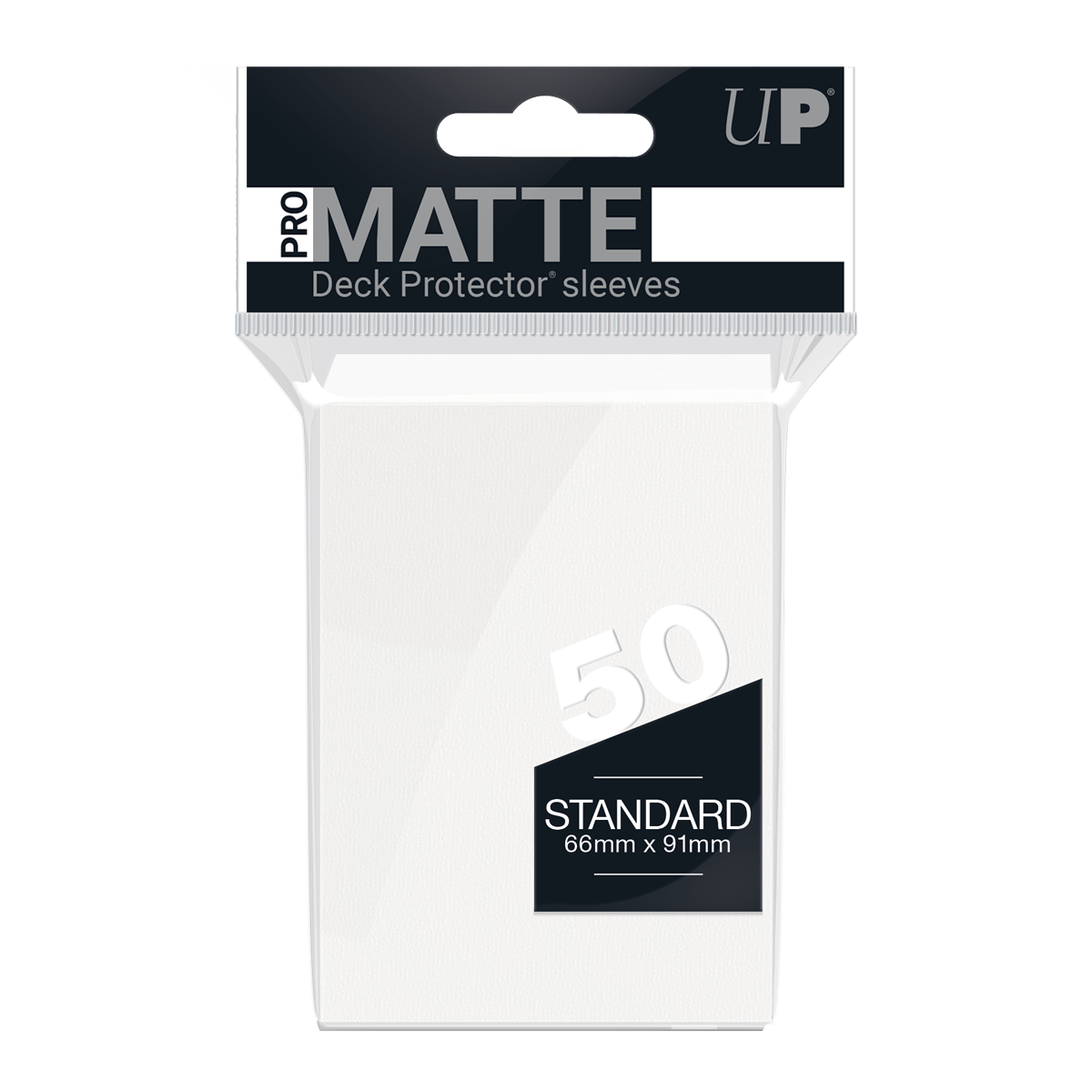 Ultra PRO PRO-Matte Standard Deck Protector sleeves - White (50)