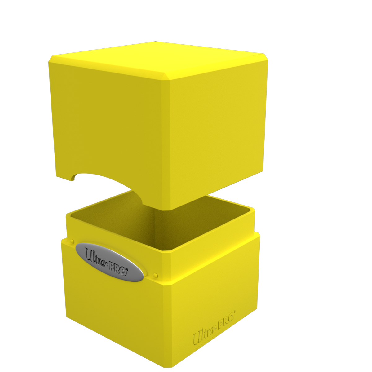Ultra PRO Satin Cube Deck Box - Lemon Yellow