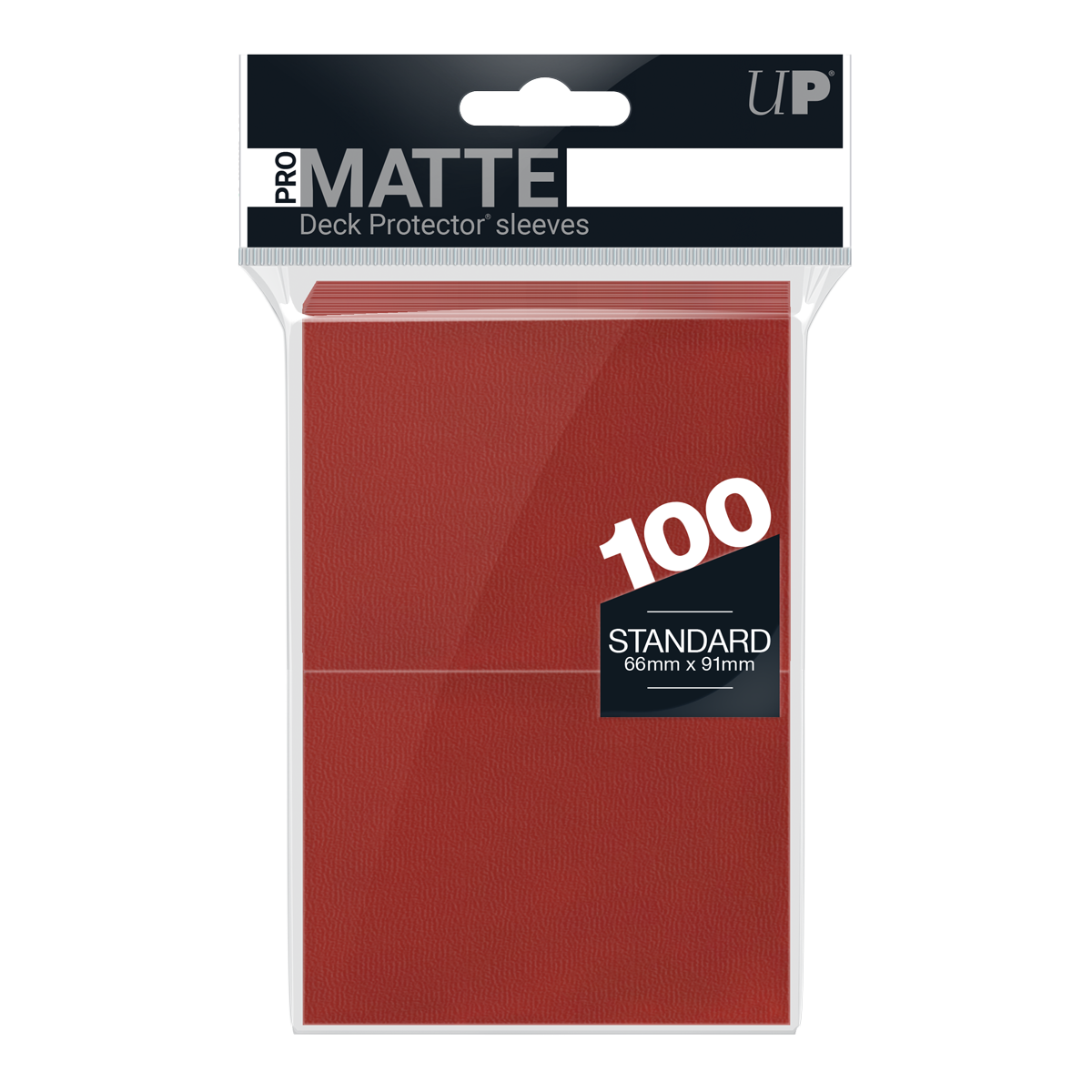 Ultra PRO PRO-Matte Standard Deck Protector sleeves - Red (100)