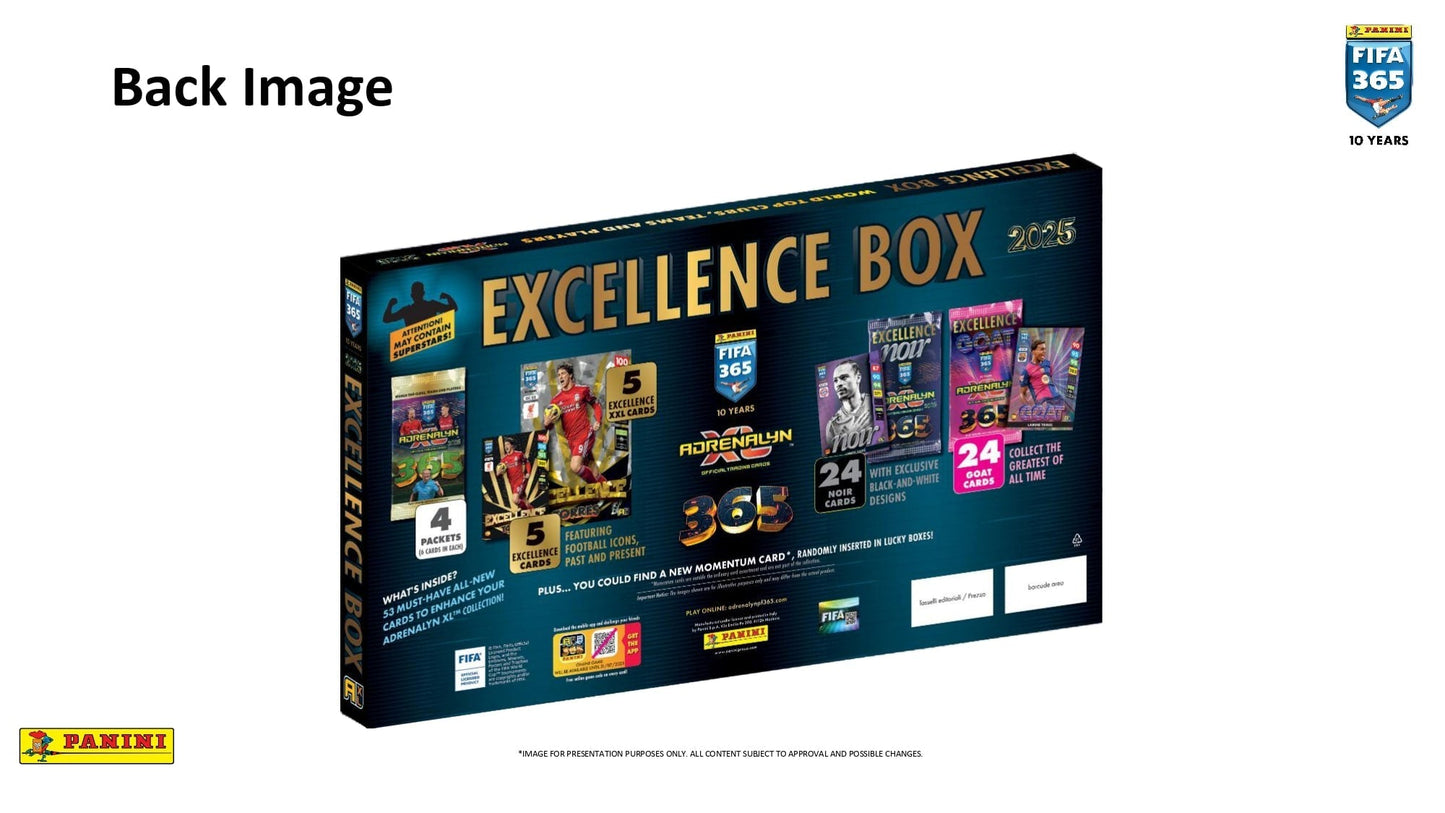 Panini FIFA 365 2025 - Excellence Box