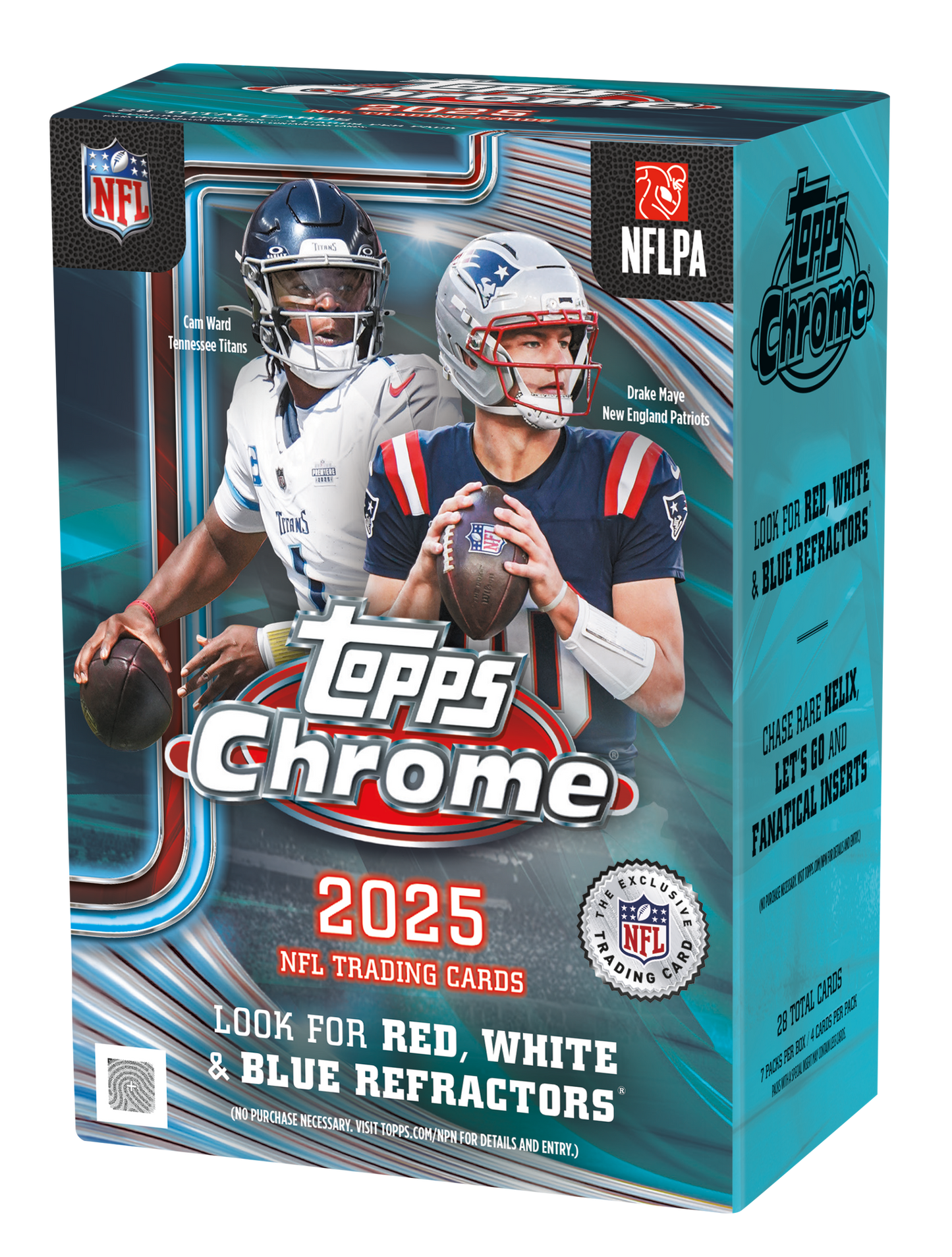 Topps Chrome NFL Football 2025 - Value Box