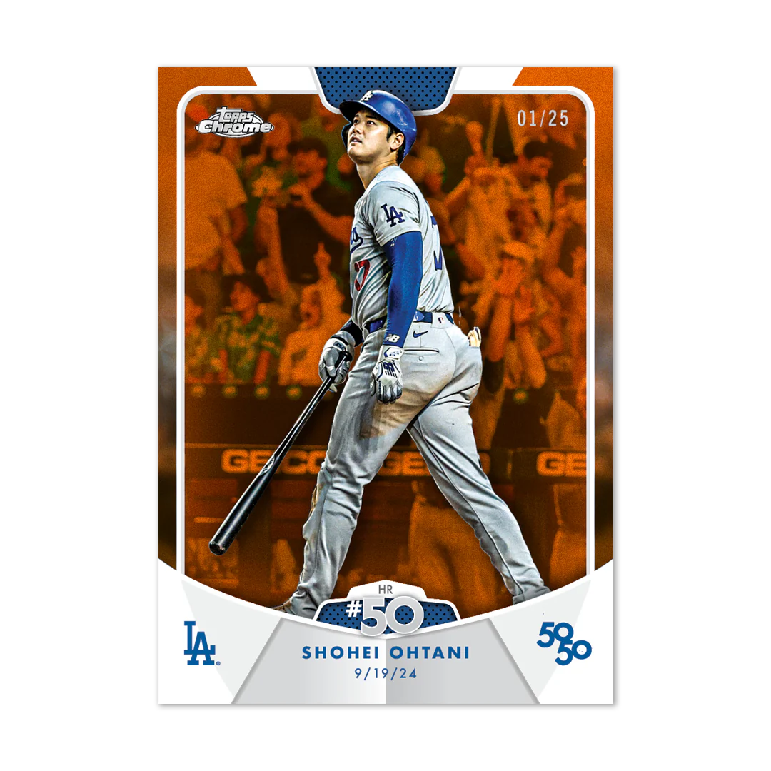 Topps Shohei Ohtani 50/50 Baseball 2024 - 10-Pack Box