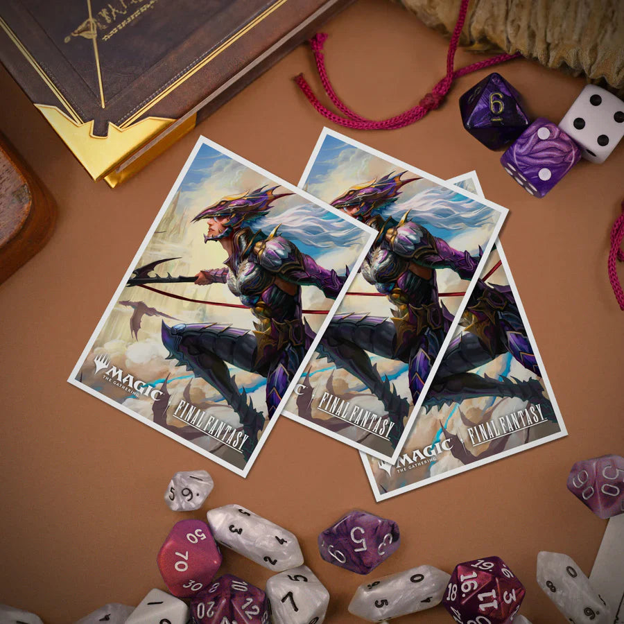 Ultra PRO Final Fantasy - Kain, Traitorous Dragoon - Apex Sleeves for Magic: The Gathering (105)