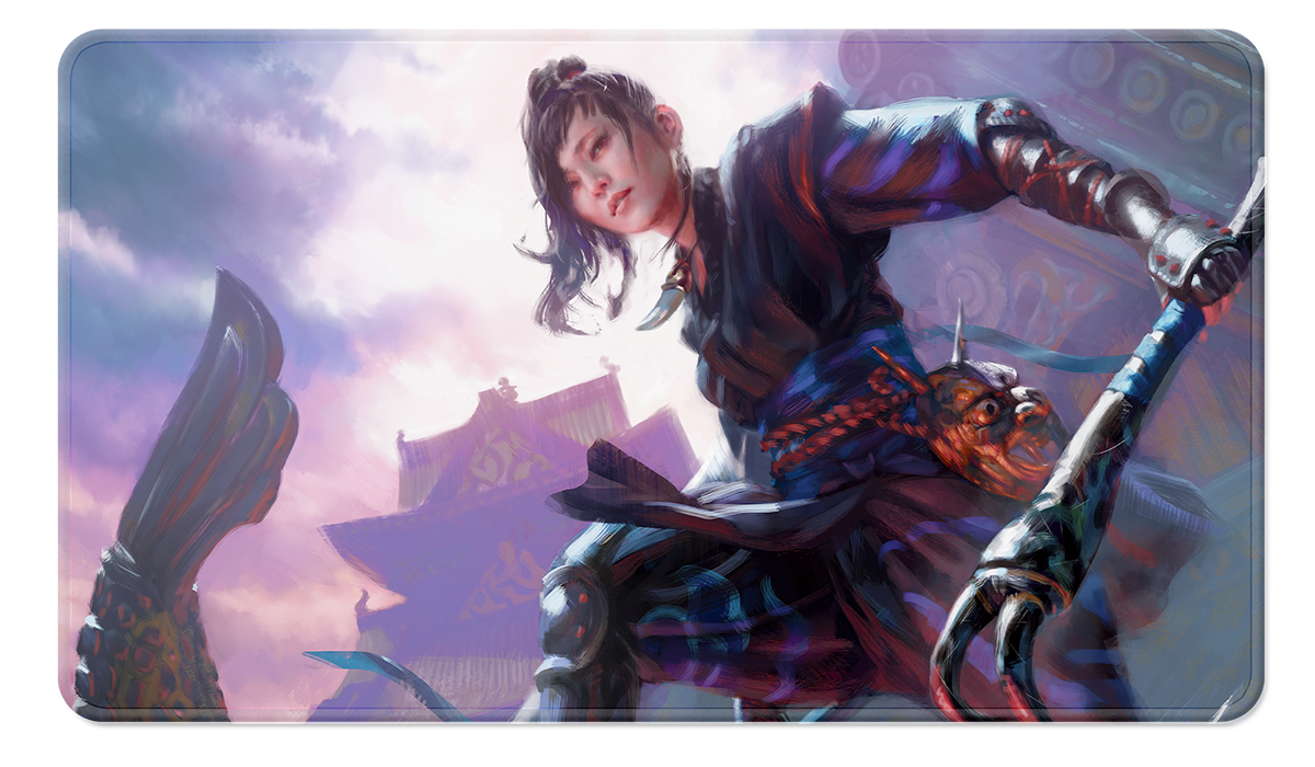 Ultra PRO Commander Series - Release 2 - Allied Color - Q2 2024 Stitched Edge Playmat Yuriko