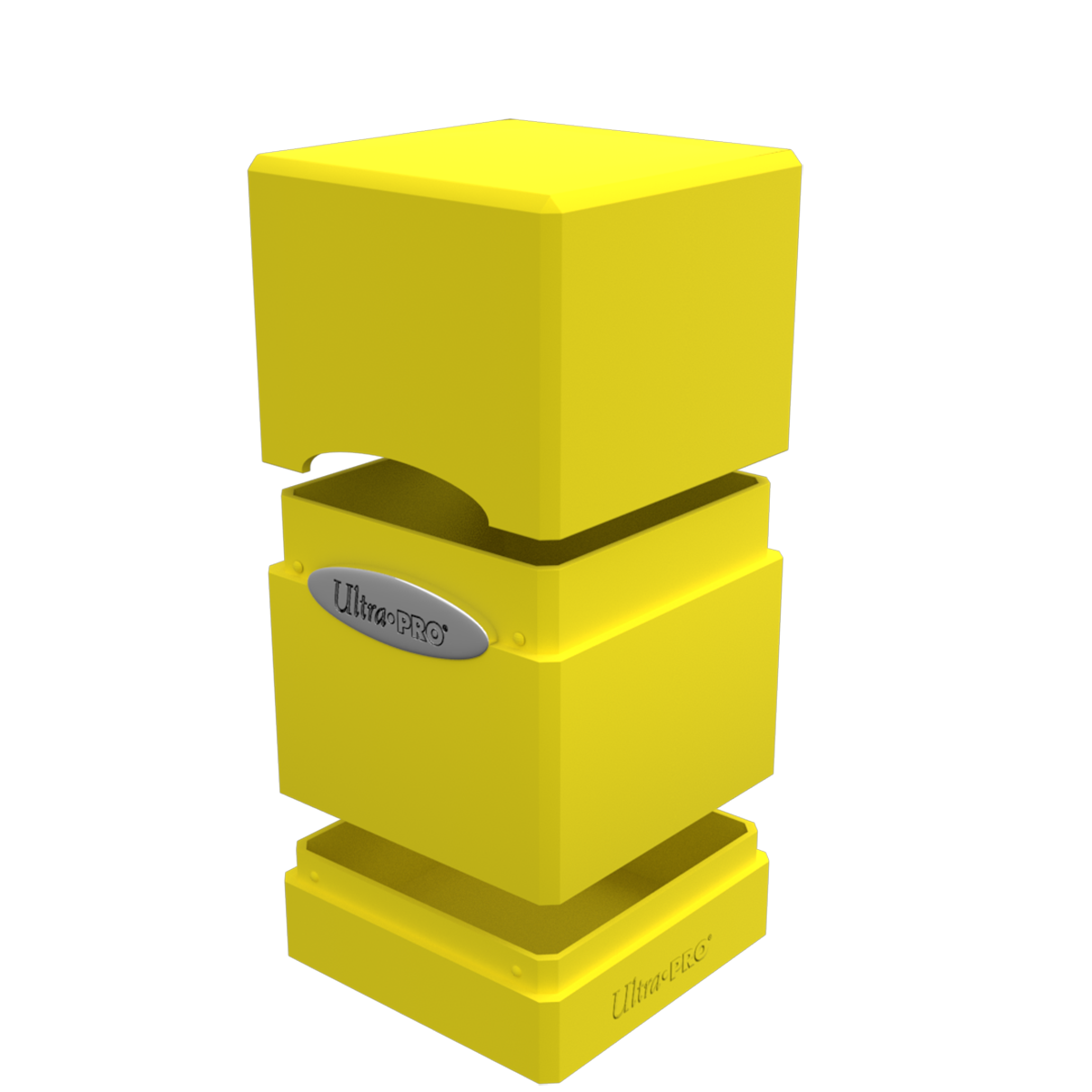 Ultra PRO Satin Tower Deck Box - Lemon Yellow