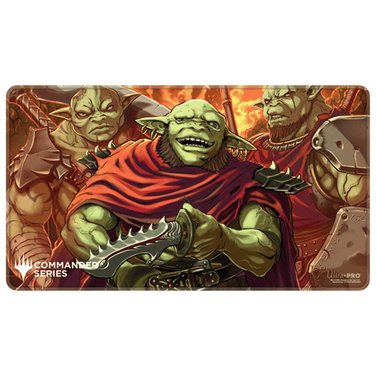 Ultra PRO: Commander Series - Krenko, Mob Boss Stitched Edge Playmat