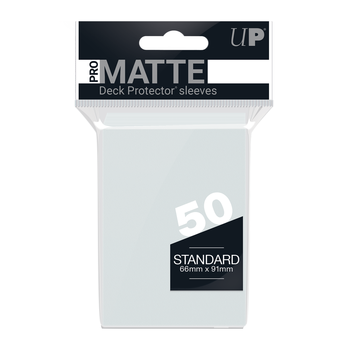 Ultra PRO PRO-Matte Standard Deck Protector sleeves - Clear (50)