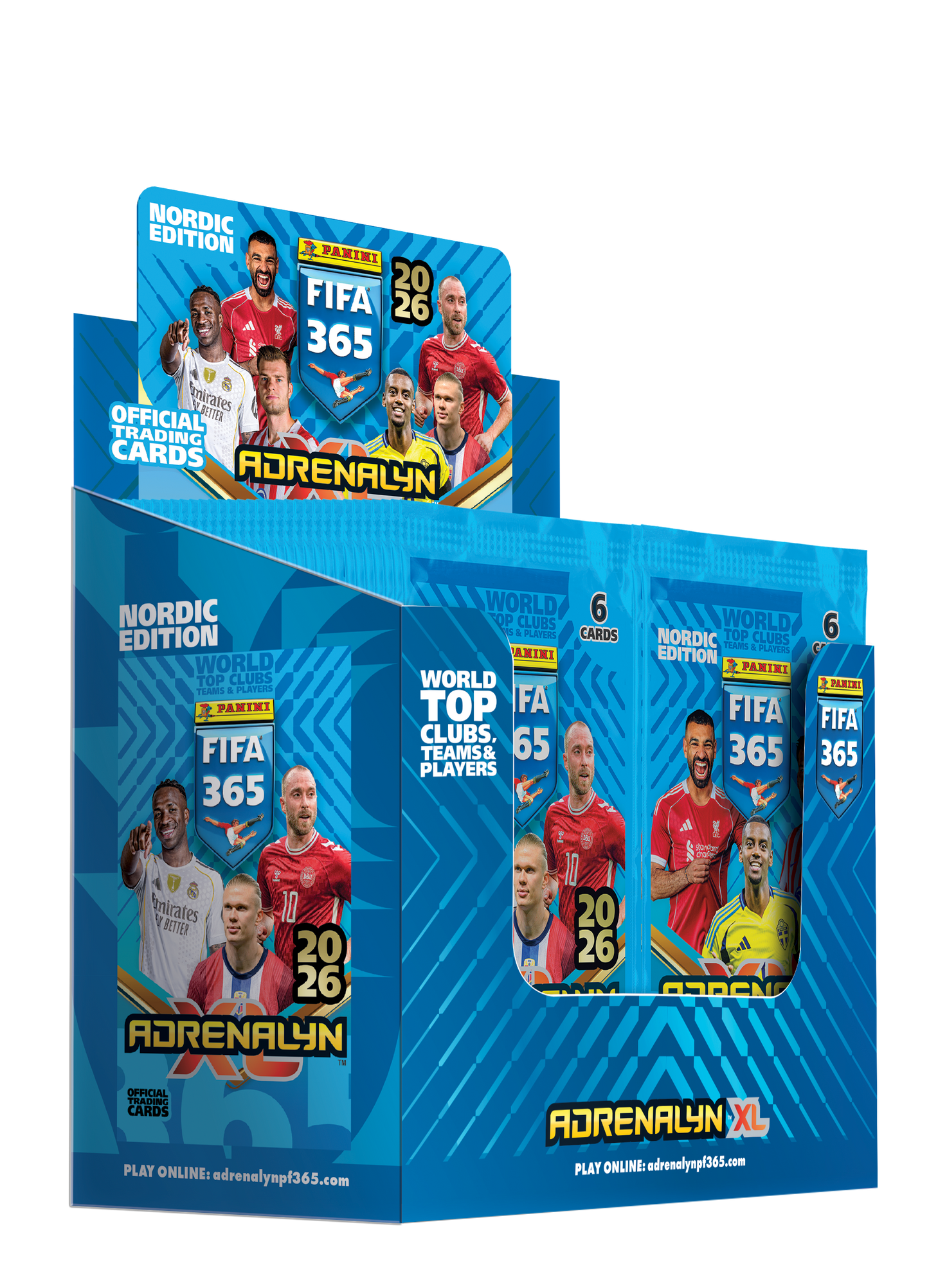 Panini FIFA 365 AdrenalynXL 2026 - Booster Box (50 Packs)