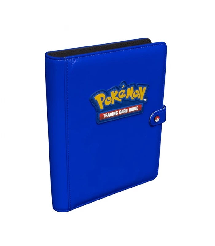 Ultra PRO Pokemon 4-Pocket Premium Blue Snap Binder