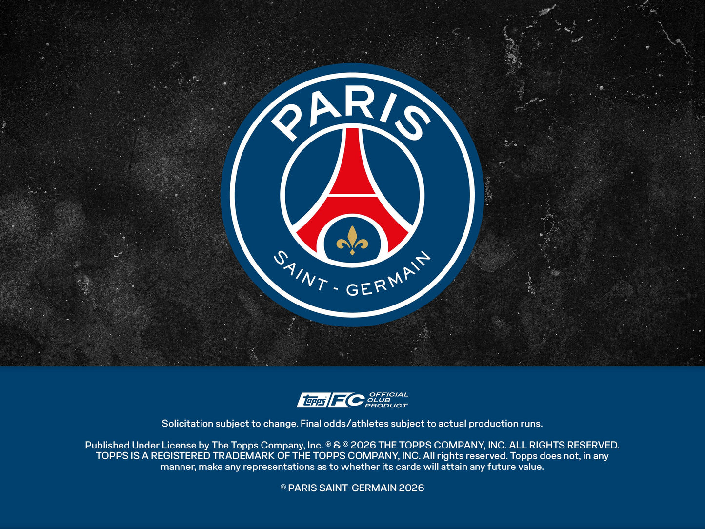 Topps Paris Saint-Germain Team Set 2025/26