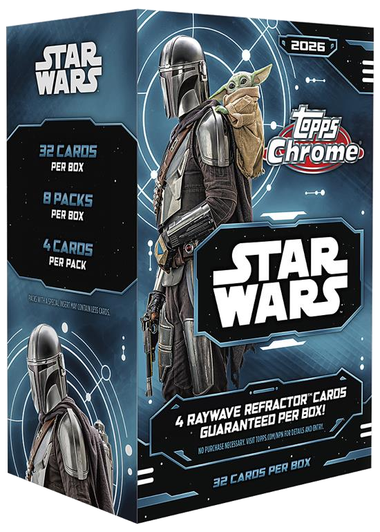 Topps Chrome Star Wars 2026 Product Info