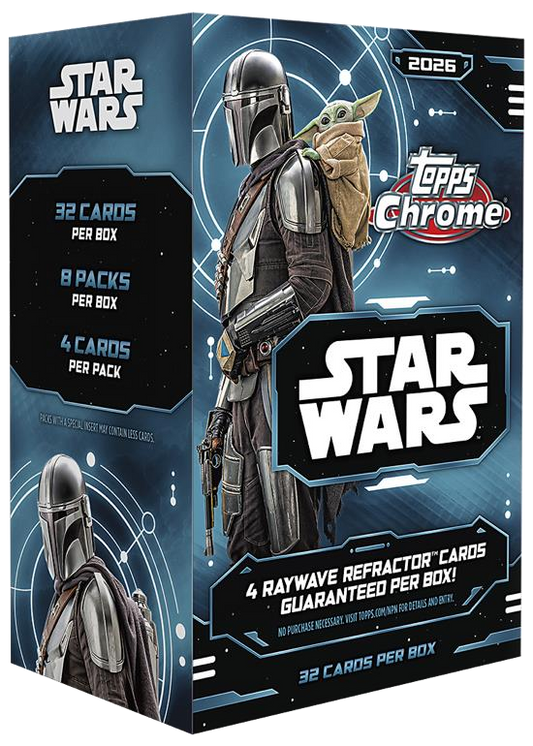 Topps Chrome Star Wars 2026 Product Info