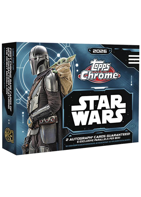 Topps Star Wars Chrome 2026 Product Info
