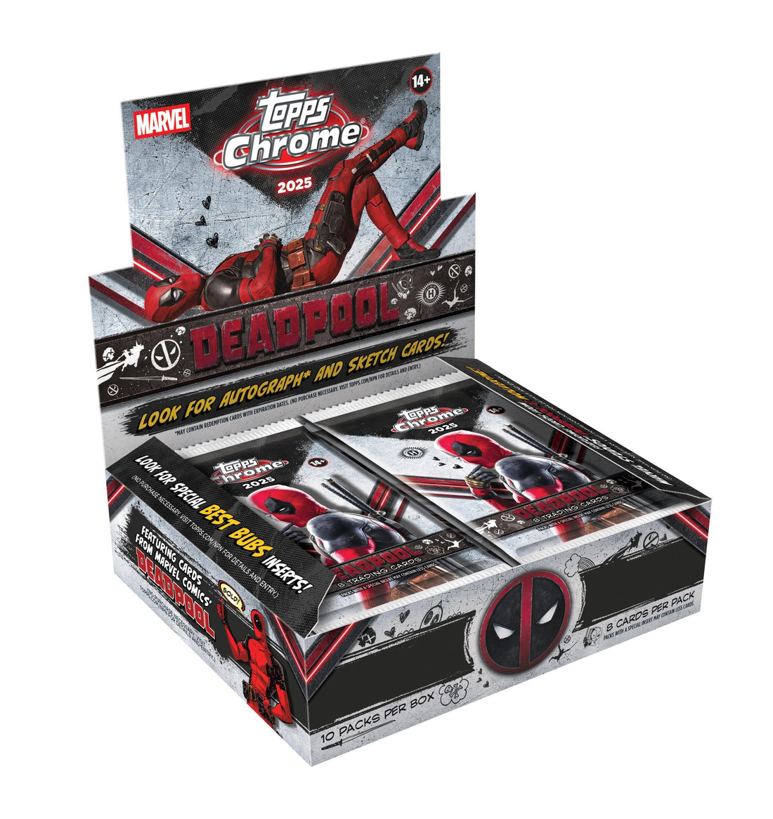 Topps Chrome Deadpool 2025 Product Info