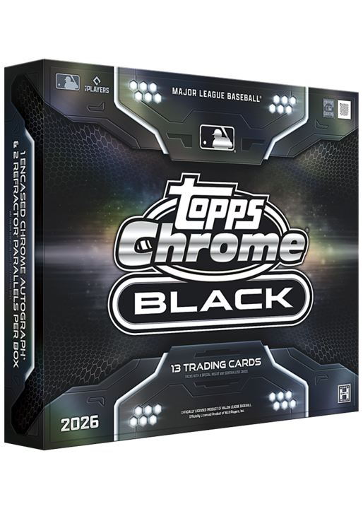 Topps Chrome Black Baseball 2026 Product Info