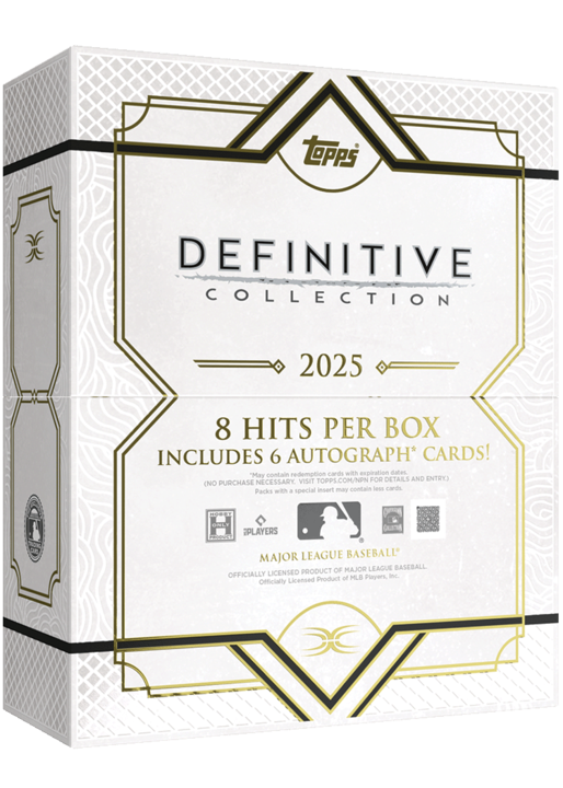 Topps Definitive Baseball 2025 Product Info