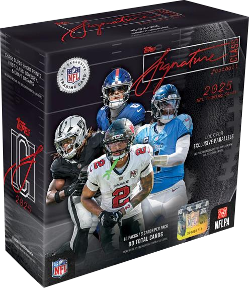 Topps NFL Signature Class Football 2025 - Mega Box