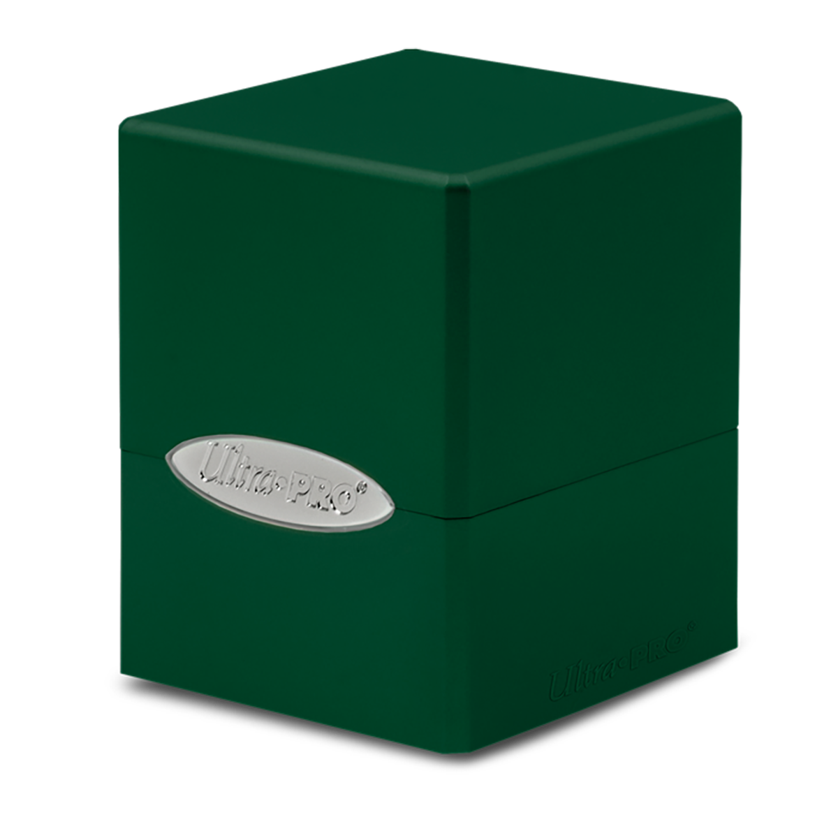 Ultra PRO Satin Cube Deck Box - Hi-Gloss Emerald Green