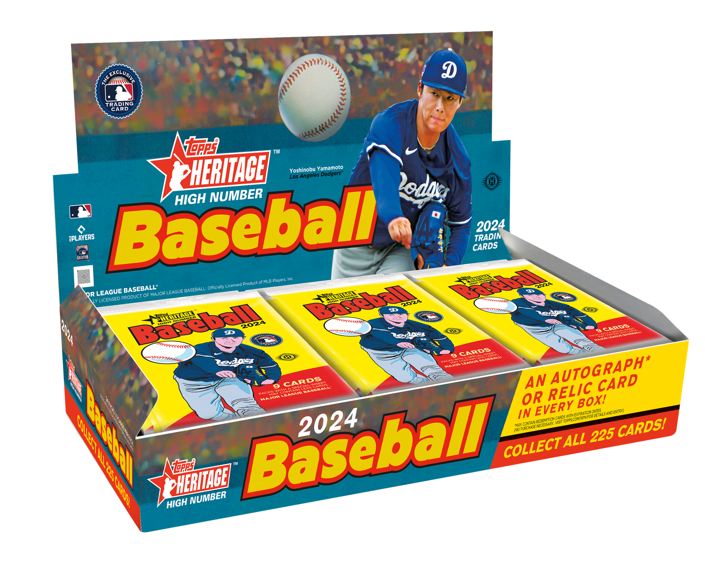 Topps Heritage High Number Baseball 2024 - Hobby Box