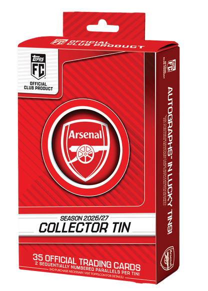 Topps Arsenal Collector Tin 2026/27
