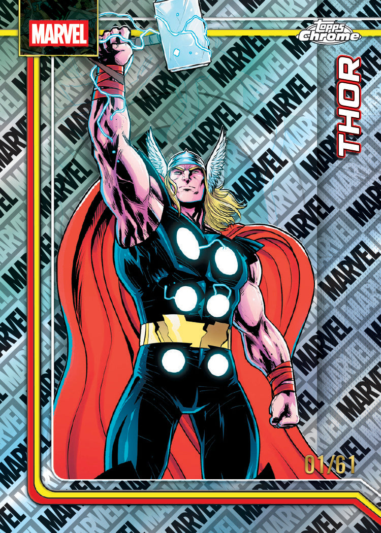Topps Chrome Marvel Comics 2026 - Mega Box