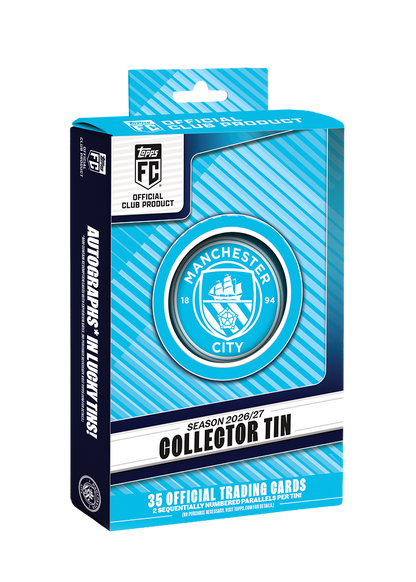 Topps Manchester City Collector Tin 2026/27