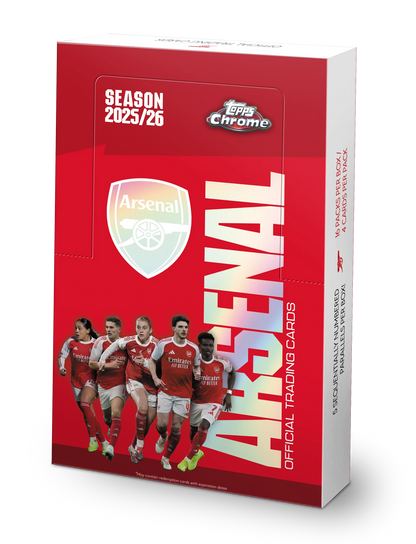 Topps Chrome Arsenal 2025/26 - Hobby Box