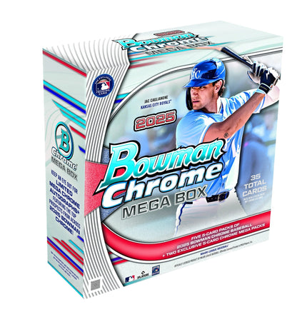Topps Bowman Chrome Baseball 2025 - Mega Box