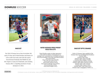 Panini Donruss Soccer 2018/19 - Hobby Box