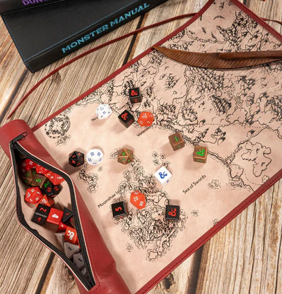 Ultra PRO D&D Dice Scroll - Sword Coast Map