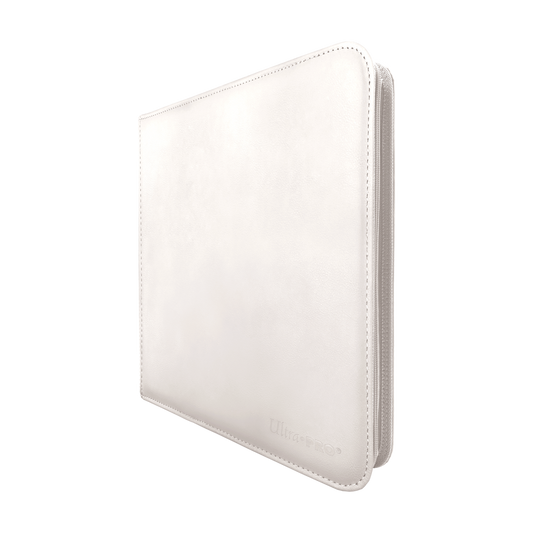 Ultra PRO Vivid 12-Pocket Zippered PRO-Binder - White