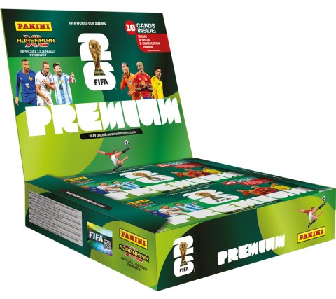 Panini FIFA World Cup 2026 AdrenalynXL - Premium Booster Box (10 Packs)