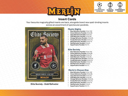 Topps Merlin Chrome UEFA 2024/25 - Hobby Box