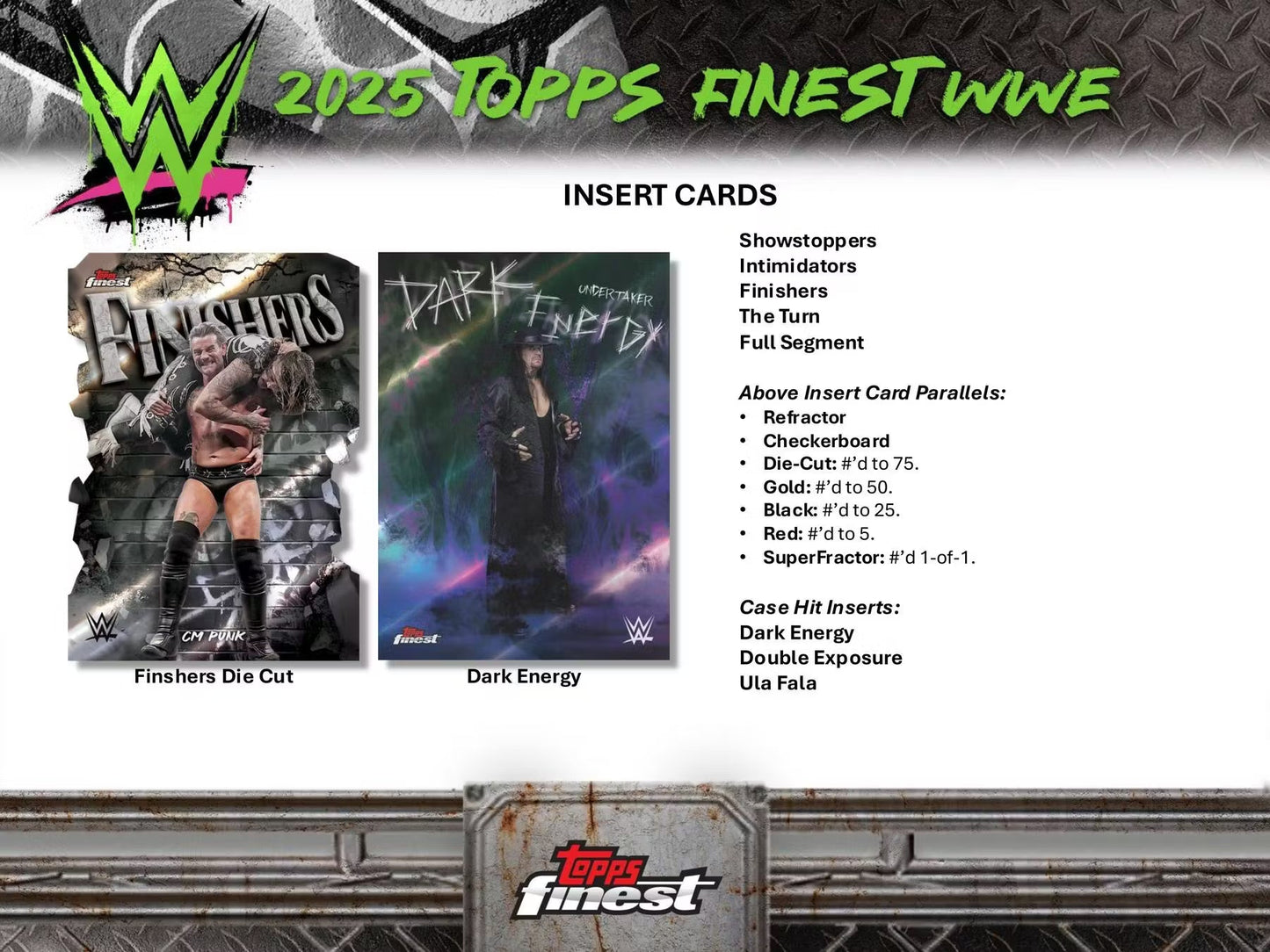 Topps Finest WWE 2025 - Hobby Box