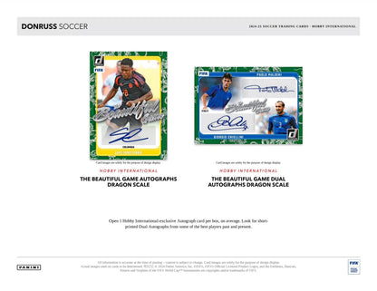 Panini Donruss Soccer 2024/25 - International Hobby Box