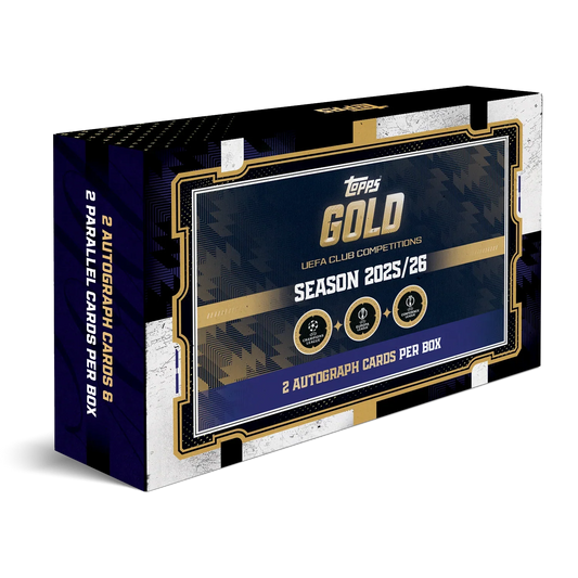 Topps Gold UEFA Club Competitions 2025/26 - Hobby Box