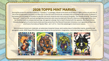 Topps Marvel Mint 2026 - Hobby Box