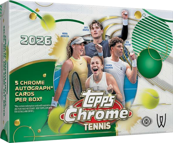Topps Chrome Tennis 2026 - Breaker Delight