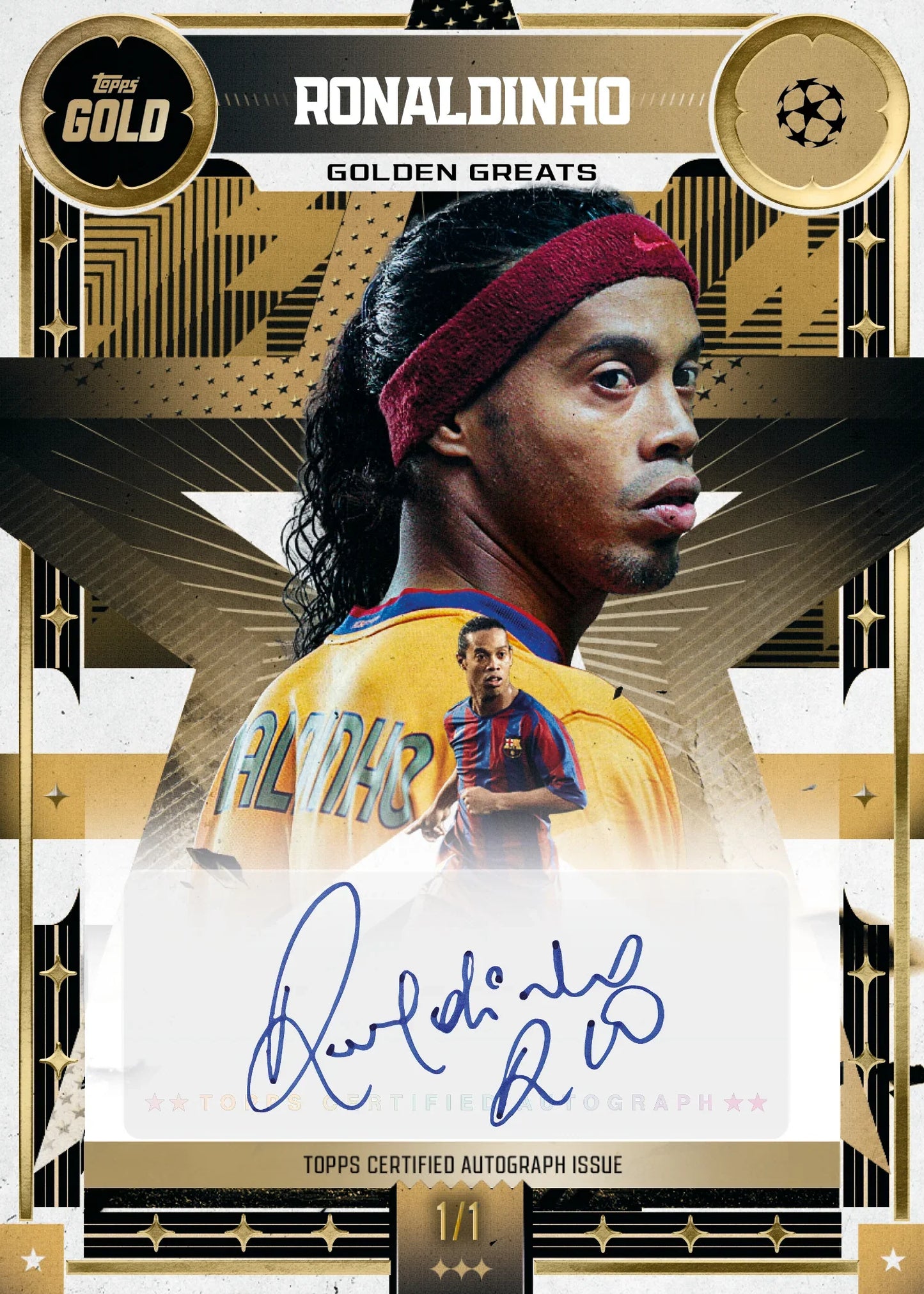 Topps Gold UEFA Club Competitions 2025/26 - Hobby Box