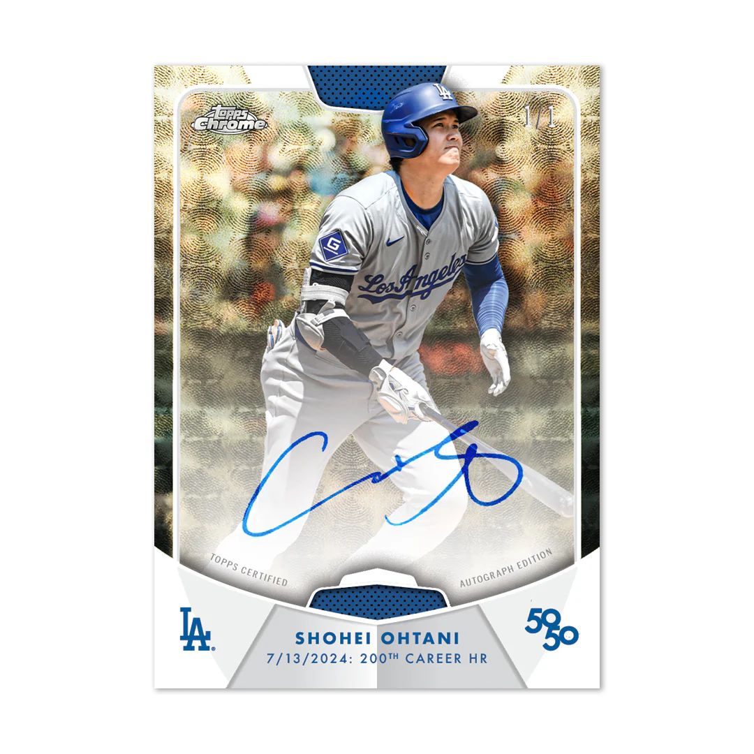 Topps Shohei Ohtani 50/50 Baseball 2024 - 10-Pack Box