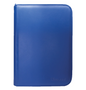 Ultra PRO Vivid 4-Pocket Zippered PRO-Binder - Blue