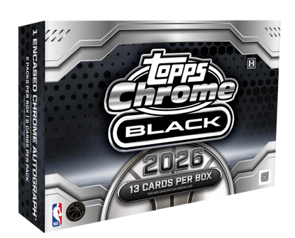 Topps Chrome Black Basketball 2025/26 - Hobby Box